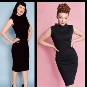 NWT Heartbreaker Super Spy Rockabilly Wiggle Dress